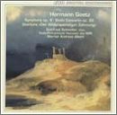 Hermann Goetz: Symphony in F, Opus 9; Violin Concerto, Op. 22; Der Widerspenstigen Z&auml;hmung