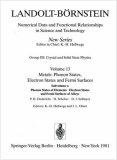 Phonon States of Elements. Electron States and Fermi Surfaces of Alloys / Phononenzust&auml;nde von Elementen. Elektronenzust&auml;nde und Fermifl&auml;chen von Legierungen