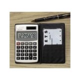 15910 Portable Pocket/Handheld Battery/Solar Calculator, 8-Digit Display (UNV15910)
