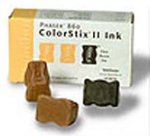2PK YELLOW GENUINE and 1FREE BLACK INK COLORSTIX II PHASER 860 (016-1908-01)