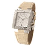 Christian Dior RIVA CD074311A006 43Pダイヤ クロノグラフ ベージュ (レディース) 並行品