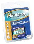 MP3 Player: Memorex CompactFlash (CF) 512MB High Speed Speicherkarte