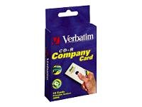 Verst&auml;rker und Receiver: Verbatim 10er-Pack bedruckbare CD-R Rohlinge im Visitenkartenformat (Kapazit�t = 30MB)
