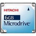HITACHI 6GB Microdrive MD6GBBP