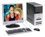 HP Pavilion 755v Desktop PC (2.80-GHz Pentium 4, 512 MB RAM, 80 GB Hard Drive, DVD-ROM Drive, CD-RW Drive)