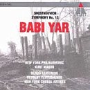 Shostakovich: Symphony No13, Op113; Yevtushenko: Babi Yar [Recitation]