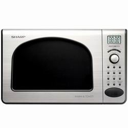 Sharp R55TS+ 650 Watt .5 cu. ft. Compact Microwave Oven Toaster Combination in Black... by Microwave Ovens