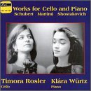 Shostakovich: Sonata in Dm Op40; Schubert: Sonata in Am D821