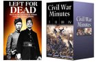 Left for Dead - Civil War Minutes VHS bundle