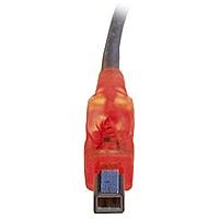 Navigationssysteme: IC Intracom Manhattan USB 2.0 Kabel Hi-Speed USB Anschlusskabel A/Stecker - B/Stecker 1.8 m Beleuchtete rot