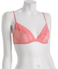 Cosabella pink lace mesh 'Michelle' bra