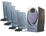 Jasco Flat-Panel 5-Piece Speaker System