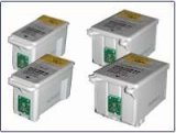 Compatible Epson T017201 & T018201 Multi 4-Pack: 2 Black & 2 Color Ink Cartridges