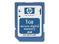 Heimkinosysteme: HP SD 1024.0 MB SecureDigital Card 1024 MB f�r rx1950,hx2190,hx2490,hx2790,hw6510/15,hw6910/15
