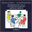 Schoenberg: String quartet in D; Zemlinsky: String Quartets No2