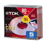 TDK CD-Rs (CD-R80FXML5G) (CD-R80FXML5G)