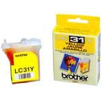 Brother Model LC31Y Yellow Ink Cartridge