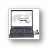 Lenovo ThinkPad T60 2007 - Core Duo T2500 / 2 GHz - Centrino Duo - RAM : 1 GB - HD : 100 GB - DVD-Writer - Gigabit Ethernet - WLAN : Bluetooth, 802.11a/b/g - TPM - fingerprint - Win XP Pro - 15" TFT 1400 x 1050 ( SXGA+ )