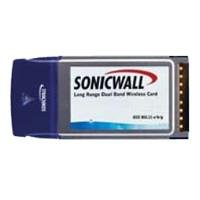 Festplatten: SonicWALL Long Range Dual Band Wireless Card Funk-LAN Adapter PCMCIA 108 Mbps