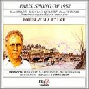 Paris,Spring of 1932: Works of Bohuslav Martinu