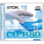 TV Ger&auml;te: TDK Speed-X 80 52x 10-Pack Jewel-Case CD-Rohlinge