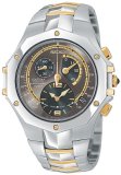 Review   / Seiko Wrist Watches-New Seiko Men Coutura Kinetic Chronograph - Stainless and Gold-Tone - Bronze Face SNL036