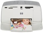 HP PhotoSmart 325 Compact Photo Printer with 100 sheets 4x6 Paper and free USB Cable