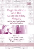 Organizations and the Sustainability Mosaic: Crafting Long-term Ecological and Societal Solutions (New Perspectives in Research on Corporate Sustainability)