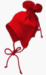Organic Cotton Red Ninja Hat