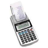 CNM9493A001 P1-DH V 1-Color Printing Calculator, Tax, Margin, AC/Battery, 12-Digit