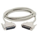 Elektronik und Foto: APC Druckerkabel IEEE 1284 parallel DB25 Stecker auf Centronics 36 Stecker 3m