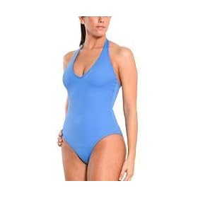 Speedo Women's Solid Underwire Tummy Control Contemporary Fit Halter Swimsuit Speedo Women's Solid Underwire Tummy Control Contemporary Fit Halter Swimsuit