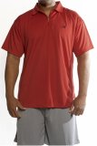 Russell Athletic Mens Big & Tall Dri Power 1/4 Zip Short Sleeve Polo