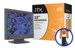 Microtek JTX V5 15" LCD Monitor