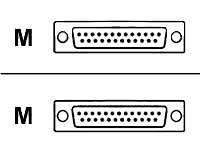 Elektronik und Foto: Adaptec ACK-D2D-2M SCSI1 Rundkabel extern DB25/S- DB25/S 2.00 m