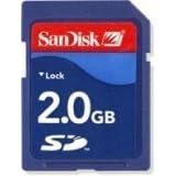 2GB SanDisk Secure Digital SD Memory Card 2 GB