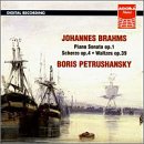 Brahms: Waltzes Op39; Piano Sonata in C No1, Op1