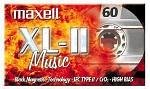 MP3 Player: Maxell XL II 60 Audio-Kassette (60min)