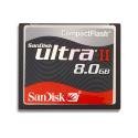 Sandisk ULTRA II High Performance 8.0 GB CF Card (SDCFH-8192-901, Retail Package)