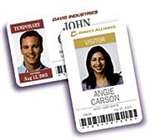 Self-Adhesive Photo ID Badge Labels - Quantity 100