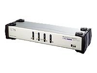 Elektronik und Foto: ATEN MasterView CS-1744 4P Dual Head, USB, audio, USB hub (w/ cables)