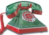841.695 COKE GREEN GLASS PHONE