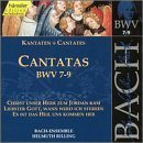 Bach: Cantatas, BWV 7-9 by Philippe Huttenlocher, Wolfgang Schone, Johann Sebastian Bach, Helmuth Rilling, and Stuttgart Bach Collegium