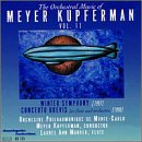 Orchestral Music of Meyer Kupferman Vol. 11: WINTER SYMPHONY / CONCERTO BREVIS