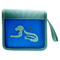 Handys ohne Vertrag: GR Computer CD Wallet CS 28 Hund Tasche f�r 28 CDs blau