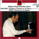 Liszt: Sonata for piano in Bm; Mozart: Sonatas for piano No14