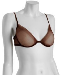 Cosabella brown sheer 'Infinity' underwire bra