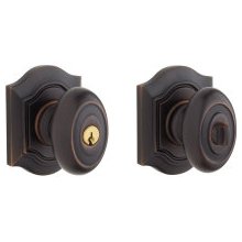 Baldwin 5237.ENTR, Handleset Knobset (Venetian Bronze)