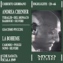 Puccini: La boh&egrave;me; Giordano: Andrea Ch&eacute;nier (Highlights)