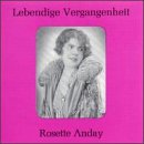 Lebendige Vergangenheit: Rosette Anday